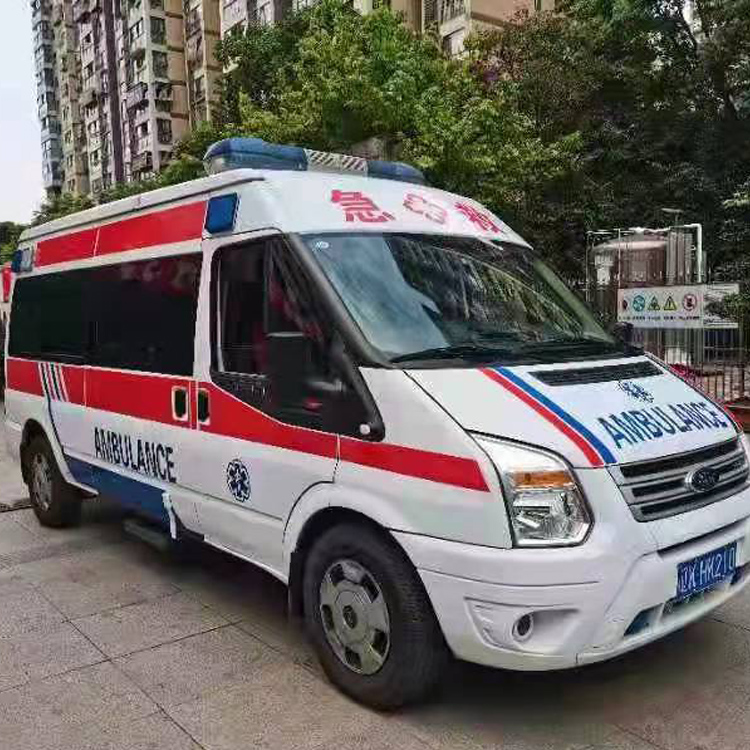 兰溪长途救护车护送病人返乡